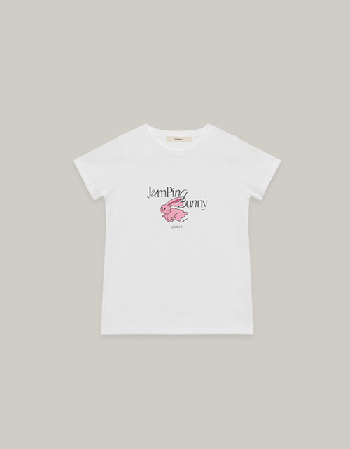 kids jumping bunny T