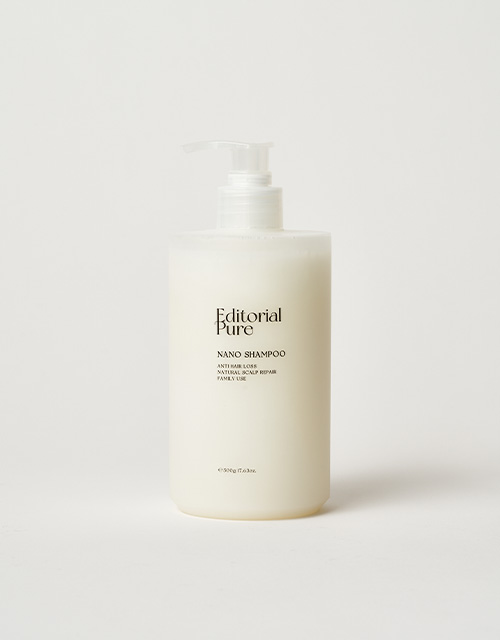 editorial pure nano shampoo